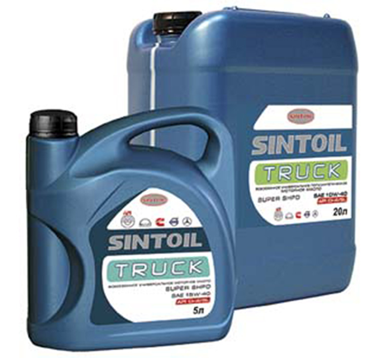   SINTOIL Truck SAE 15W-40 API CI-4/SL    VOLVO VDS-3
